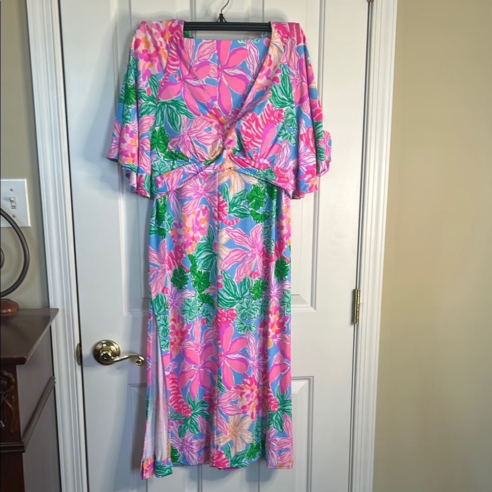 COPY - Vibrant Floral Maxi Dress